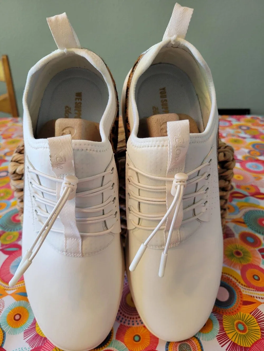 Clove Classic Shoes Sneakers  Leopard White Leopard Men's 11.5 Women's 13